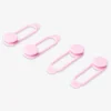 Pink cable organisers - 4 pcs