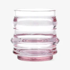 Pink drinking glass - 200 ml