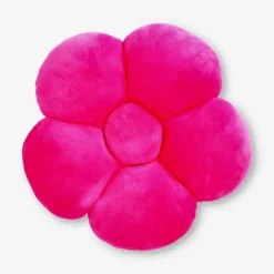 Pink flower cushion