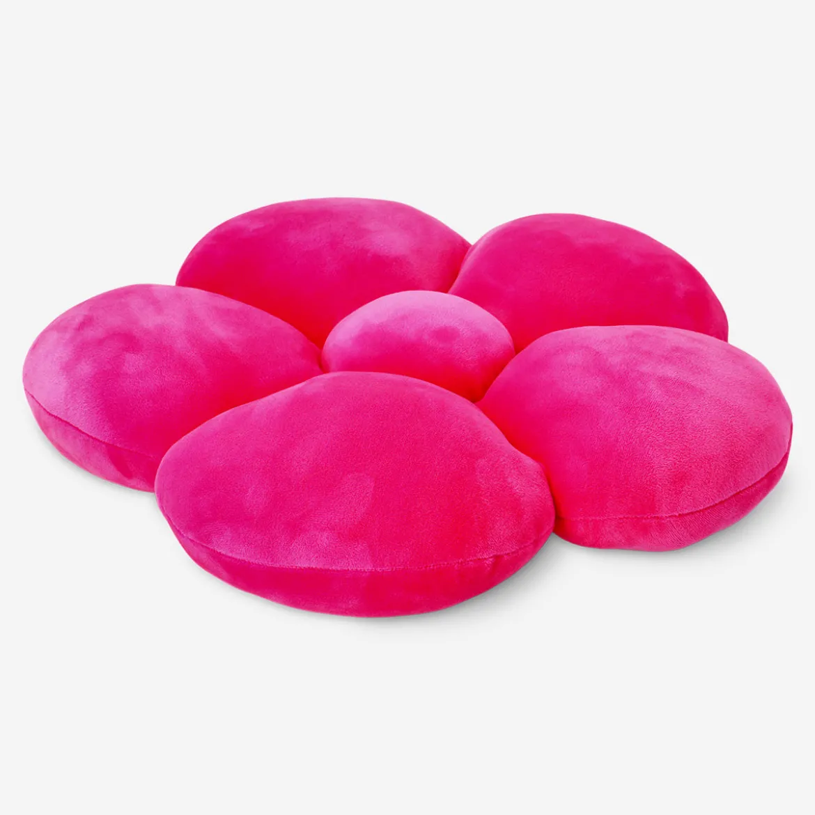 Pink flower cushion
