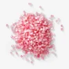 Pink glass beads collection - 50g
