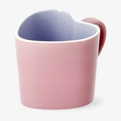 Pink heart mug - 330 ml