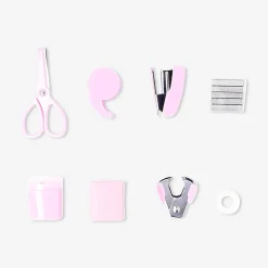 Pink stationery kit