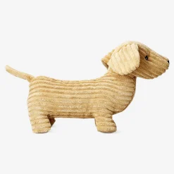 Plush toy - Brown corduroy dog
