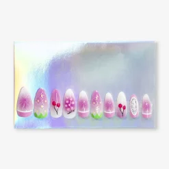 Press-on nails - Berry designs