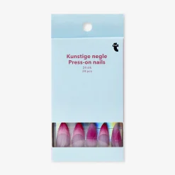 Press on nails - Pink gradient french tips