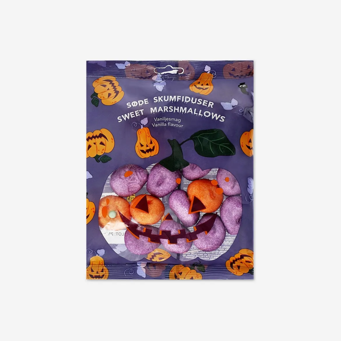 Pumpkin and skulls marshmallows - Vanilla flavour