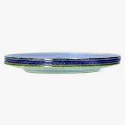 Reusable glitter plates - 4 pcs