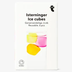 Reusable ice cubes - 6 pcs