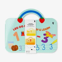 Reusable number learning book