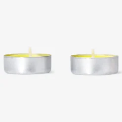 Scented tealights with citrus and green tea fragrance - 18 pcs