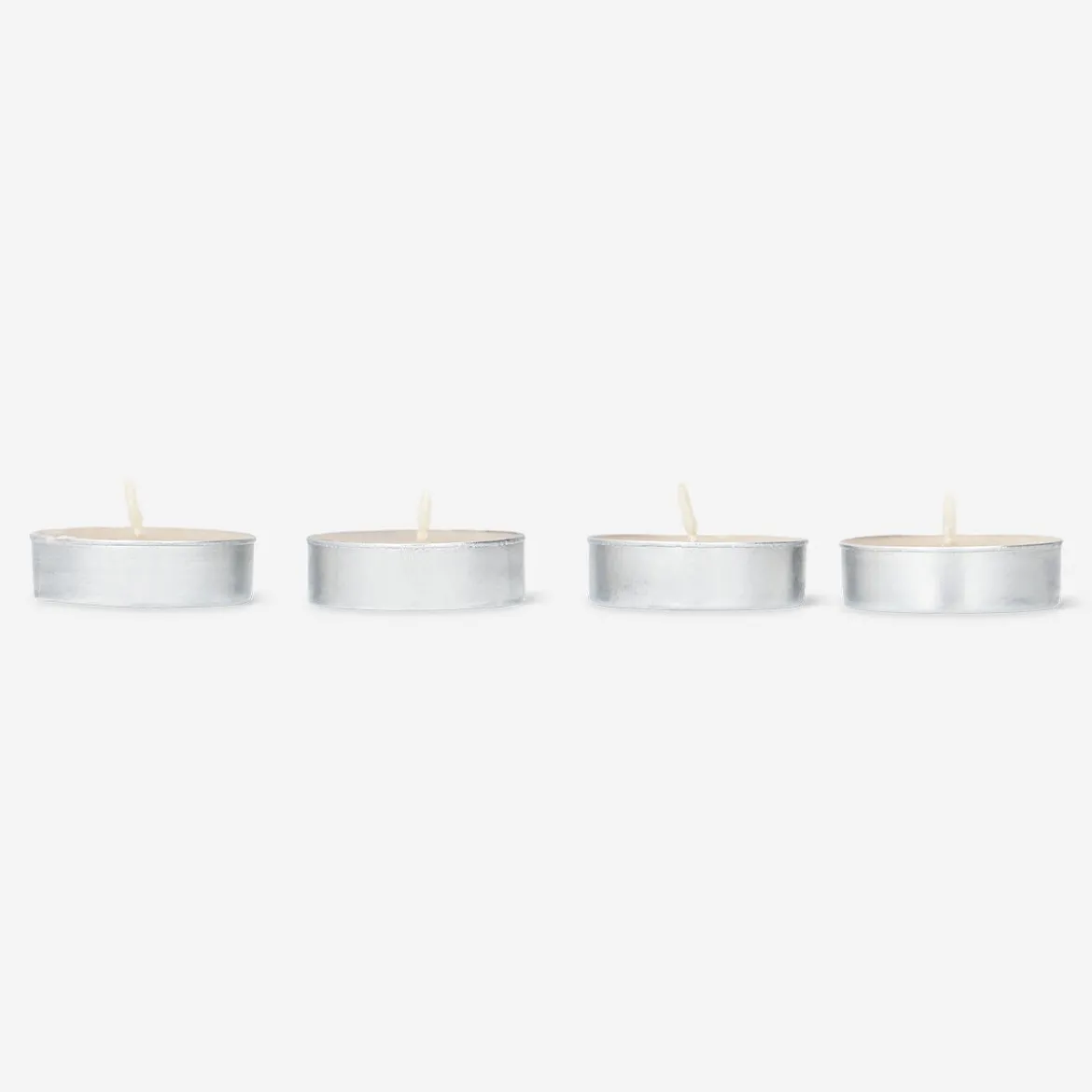 Scented Tealights with White Musk and Vanilla Fragrance - 18 pcs