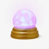 Scrying ball with light