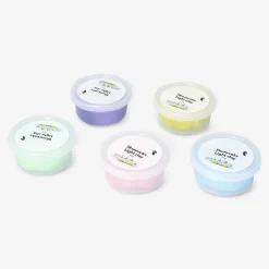 Self hardening light clay in pastel colours - 5 pcs