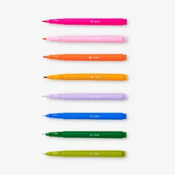 Set of drawing pens in tin box - 8 pcs
