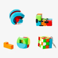 Set of IQ puzzles - 4 pcs