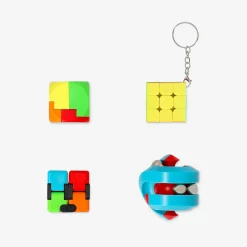 Set of IQ puzzles - 4 pcs