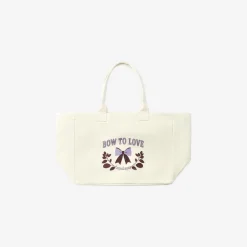 Shopper bag with bow