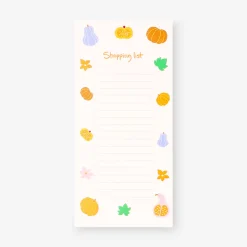 Shopping lists with magnet