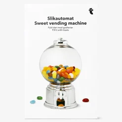 Silver sweet vending machine