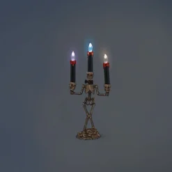 Skeleton candelabra - 37 cm