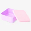 Snack box with paw print - 12x12 cm