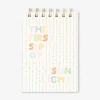 Spiral bound notepad