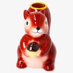 Squirrel candle holder - 11 cm