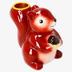 Squirrel candle holder - 11 cm