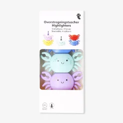 Stackable crab highlighters - 4 pcs