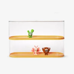 Stackable storage box for toy collections - 10 x 32 cm