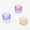 Stackable travel jars - 5 pcs