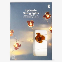 String lights - Brown squirrels