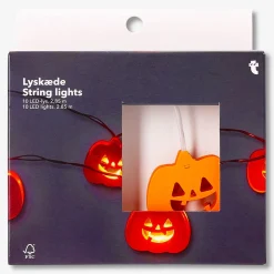 String lights - Halloween pumpkins