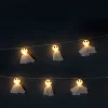 String lights with tulle ghosts - 10 pcs