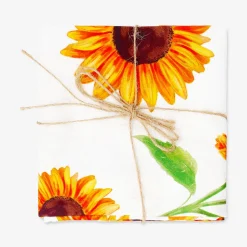 Tea towel with autumn print - 50x70 cm