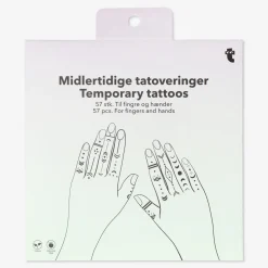 Temporary tattoo set - 57 pieces