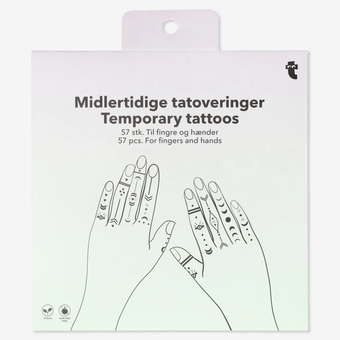 Temporary tattoo set - 57 pieces
