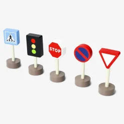 Traffic signs. 5 pcs