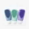 Travel bottles with scrub feature - 3 pcs