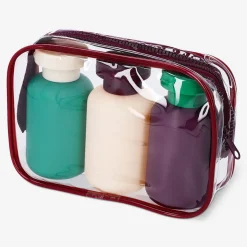 Travel set with matte bottles - 3 pcs