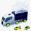 Truck with 2 cars