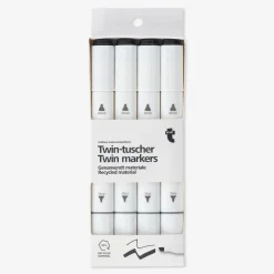 Twin markers. 4 pcs