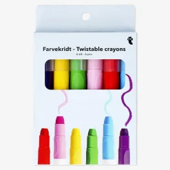 Twistable crayons - 6 pcs