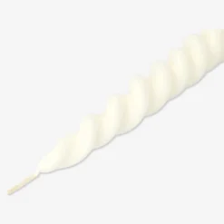 Twisted candle. 24 cm