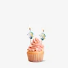 Unicorn cake candles. 6 pcs