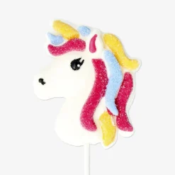 Unicorn marshmallow on a stick - Vanilla flavour