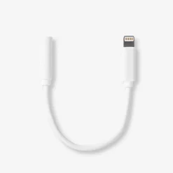 White Jack Plug Adaptor - Fits Lightning