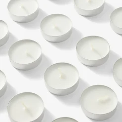 White Tealights - 30 pcs