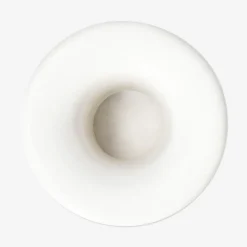 White toothbrush holder - 4 cm